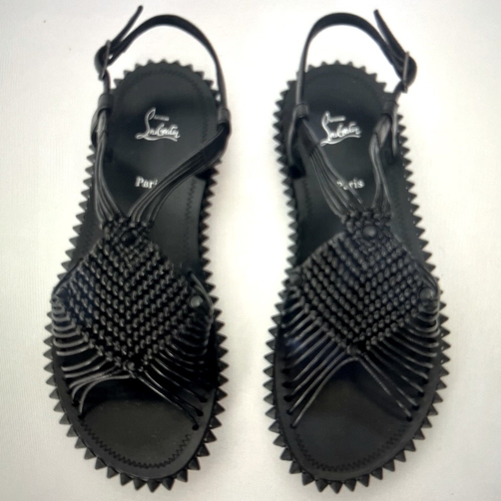 💥SOLD💥Christian Louboutin Janis in Spain Flat Sandals